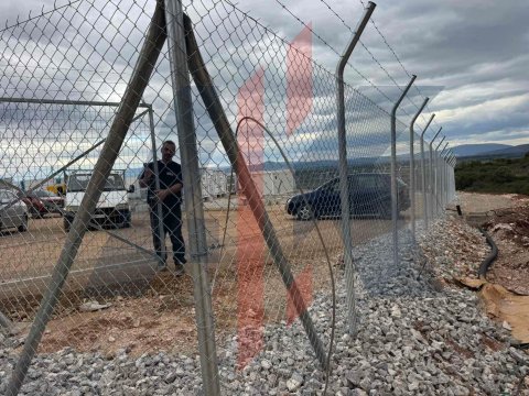 Περίφραξη φωτοβολταϊκού πάρκου στην Αλίαρτο 