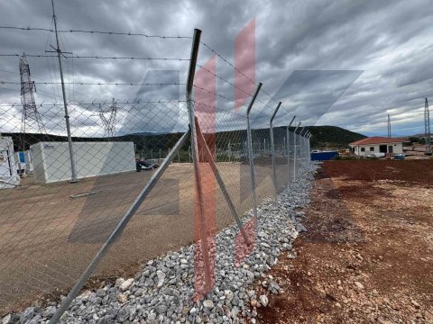 Περίφραξη φωτοβολταϊκού πάρκου στην Αλίαρτο 