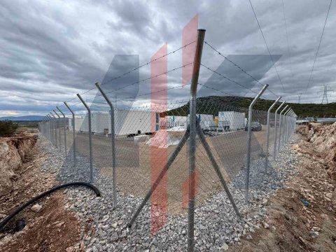 Περίφραξη φωτοβολταϊκού πάρκου στην Αλίαρτο 