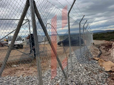 Περίφραξη φωτοβολταϊκού πάρκου στην Αλίαρτο 