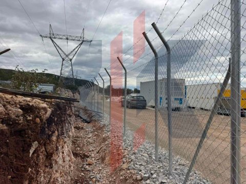 Περίφραξη φωτοβολταϊκού πάρκου στην Αλίαρτο 