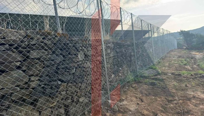 Περίφραξη ασφαλείας φωτοβολταϊκού πάρκου στη Σύρο